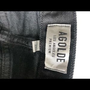Agolde PARKER black shorts